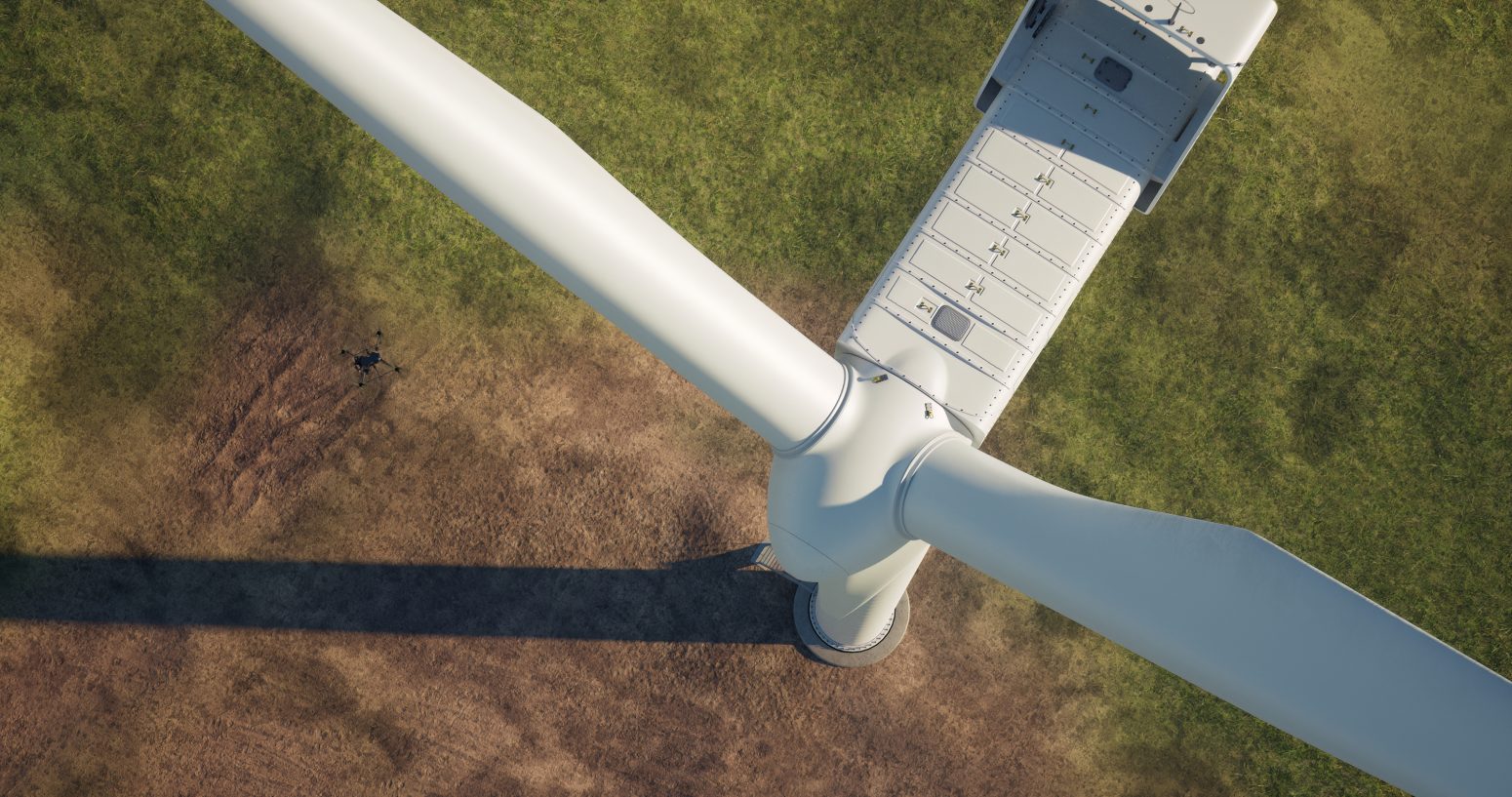 sandhills energy windmill overhead