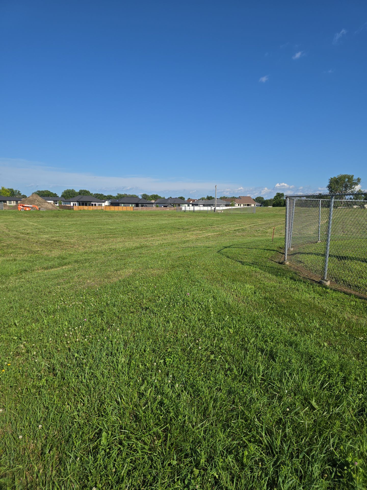 Field of future solar site