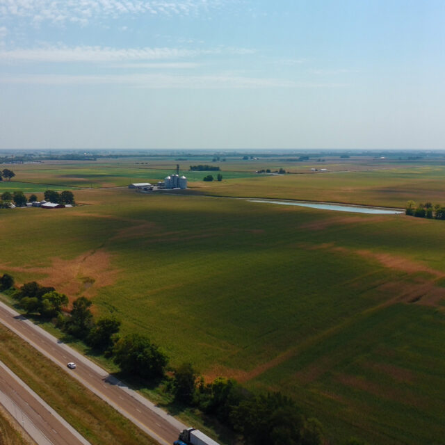 open farmland