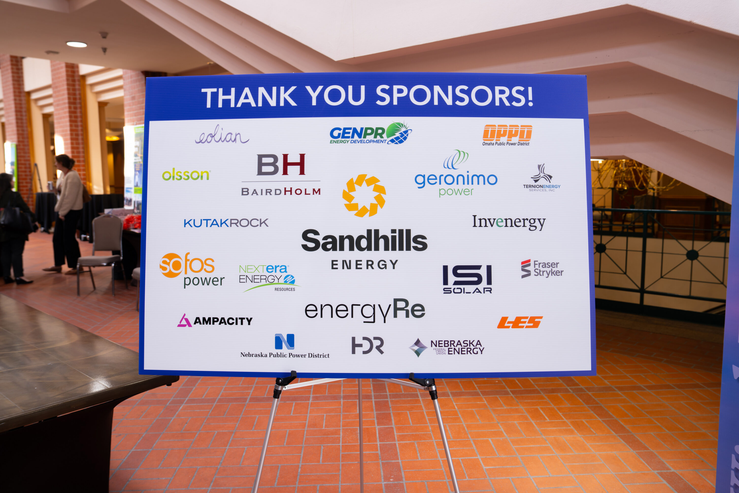 Conference signage